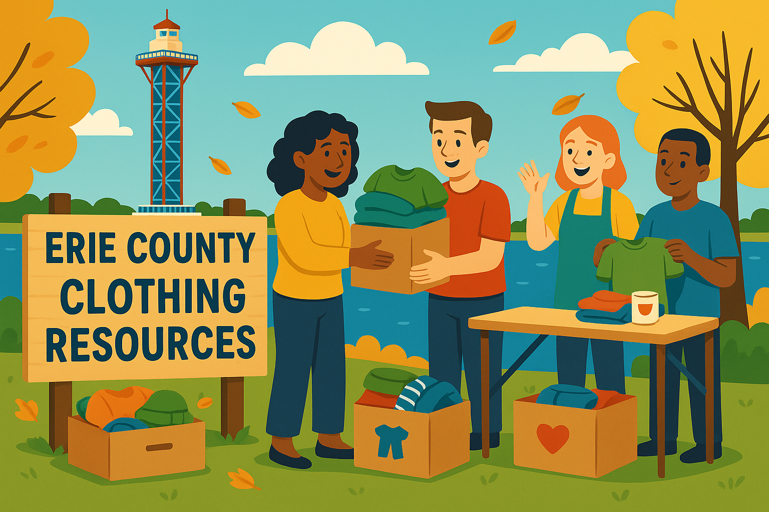Erie clothing resources – free and low-cost clothing help in Erie County PA
